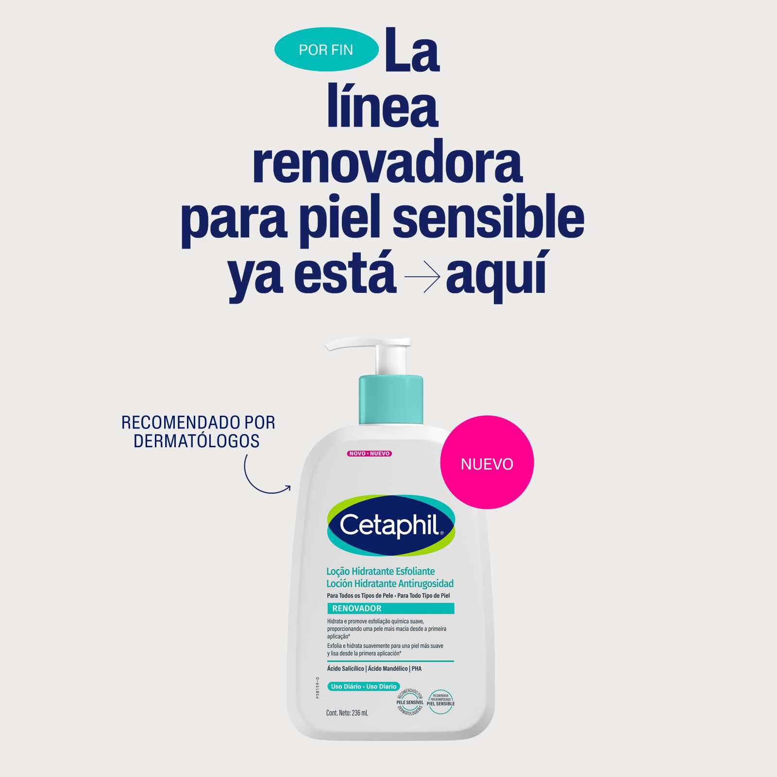 Loci&oacute;n Hidratante Antirugosidad Renovador