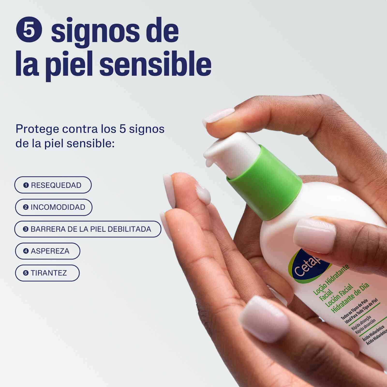 Loci&oacute;n Facial Hidratante D&iacute;a con &Aacute;cido Hialur&oacute;nico