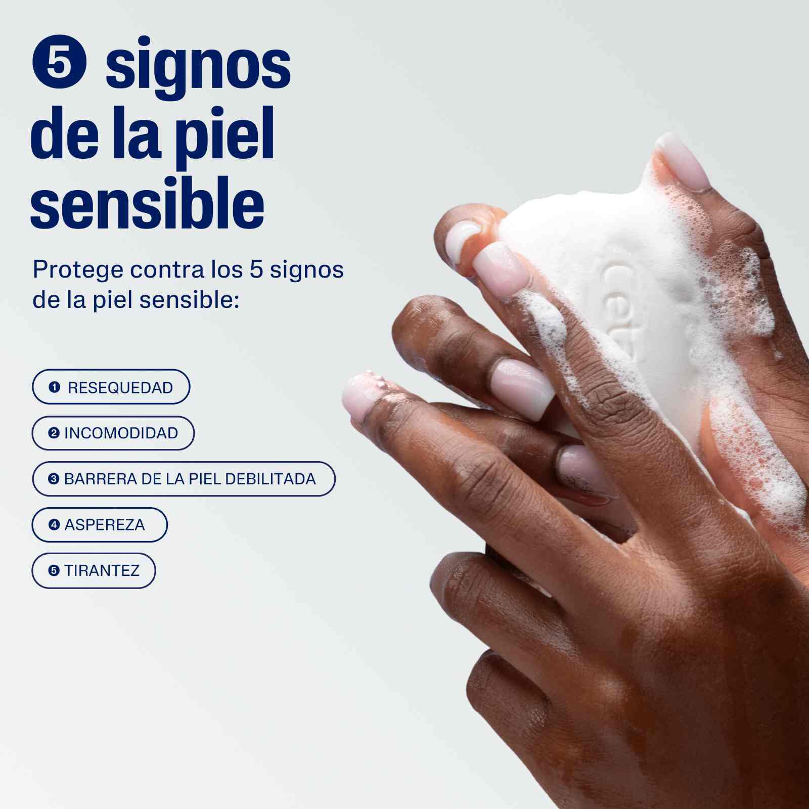 Barra Dermolimpiadora de Limpieza Suave