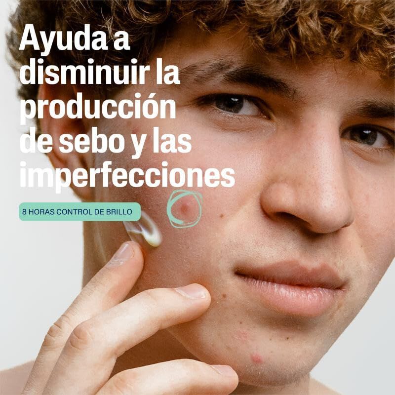 Oil Control Hidratante Facial Matificante Antimanchas