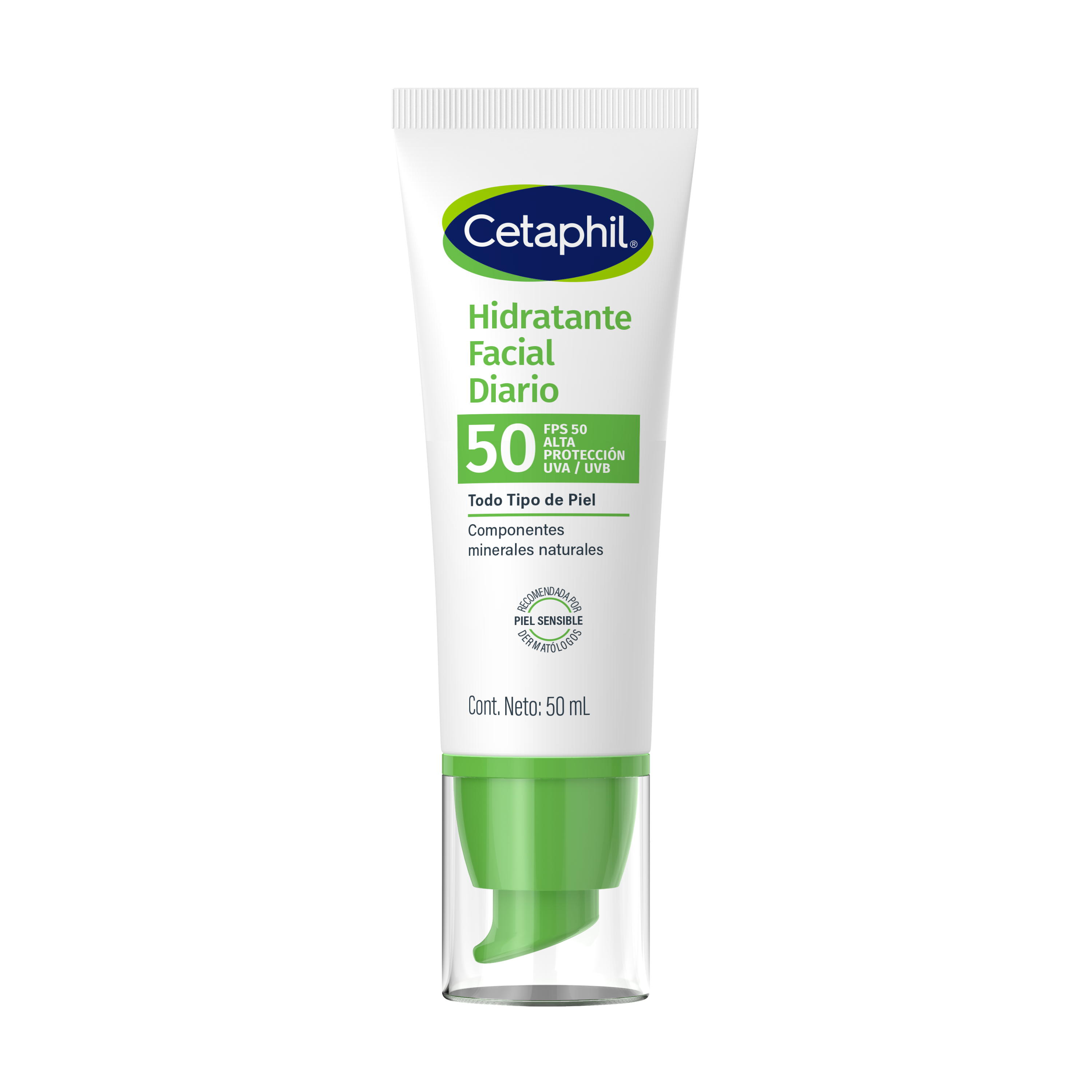 Hidratante Facial Diario FPS 50+