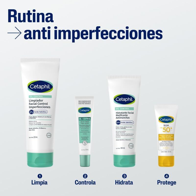 Oil Control Limpiador Facial Control Imperfecciones