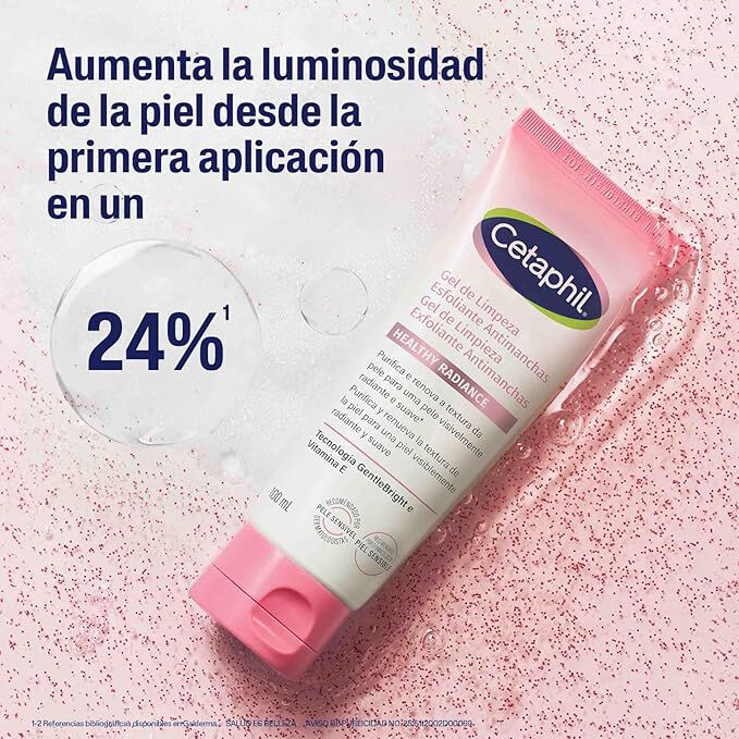 Healthy Radiance Gel de Limpieza Exfoliante Antimanchas