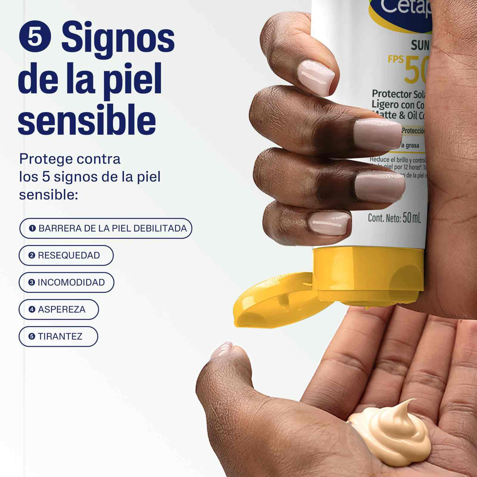 Sun Oil Control FPS 50+ Color