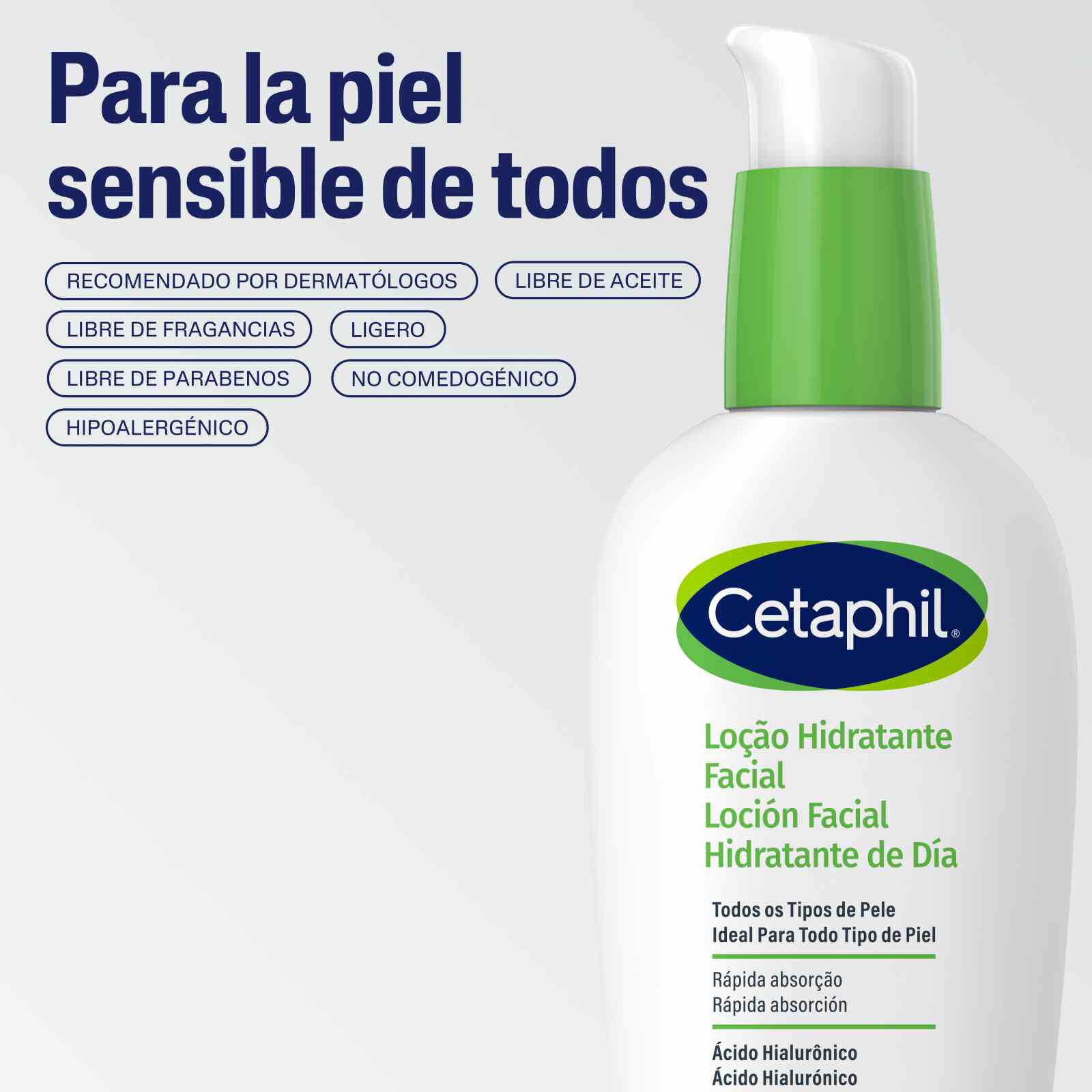 Loci&oacute;n Facial Hidratante D&iacute;a con &Aacute;cido Hialur&oacute;nico