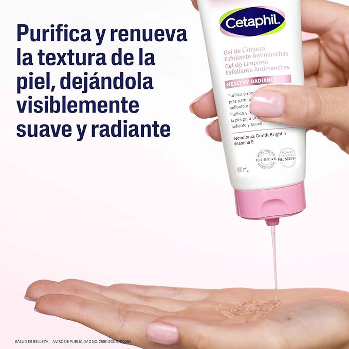 Healthy Radiance Gel de Limpieza Exfoliante Antimanchas
