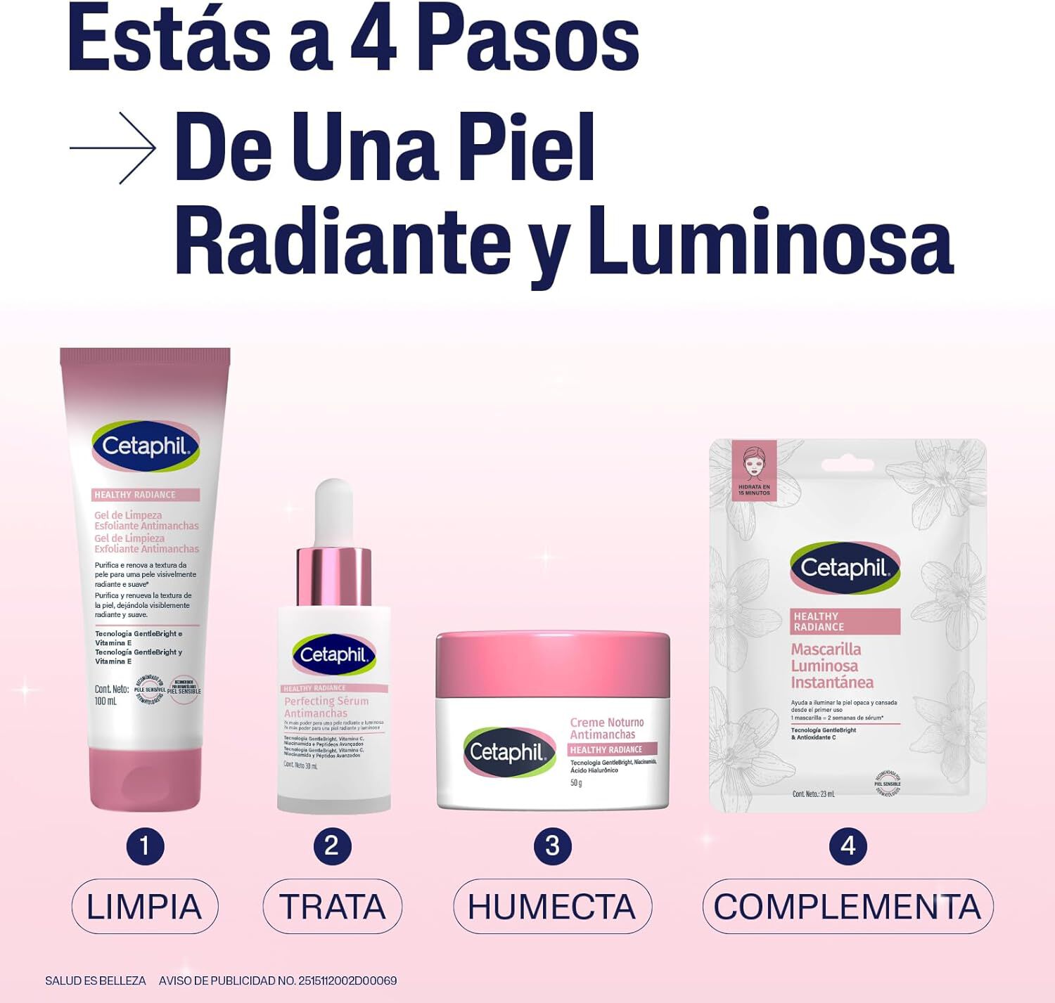 Healthy Radiance Gel de Limpieza Exfoliante Antimanchas