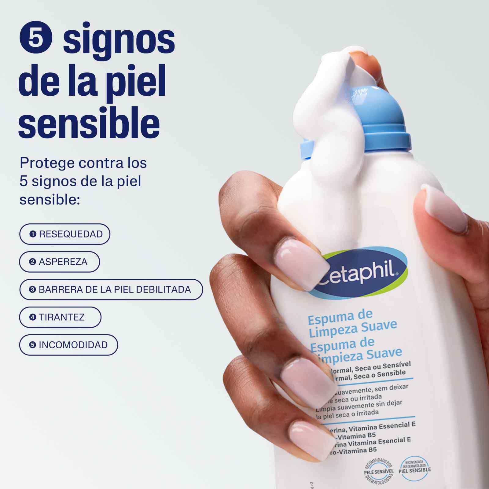 Espuma de Limpieza Suave