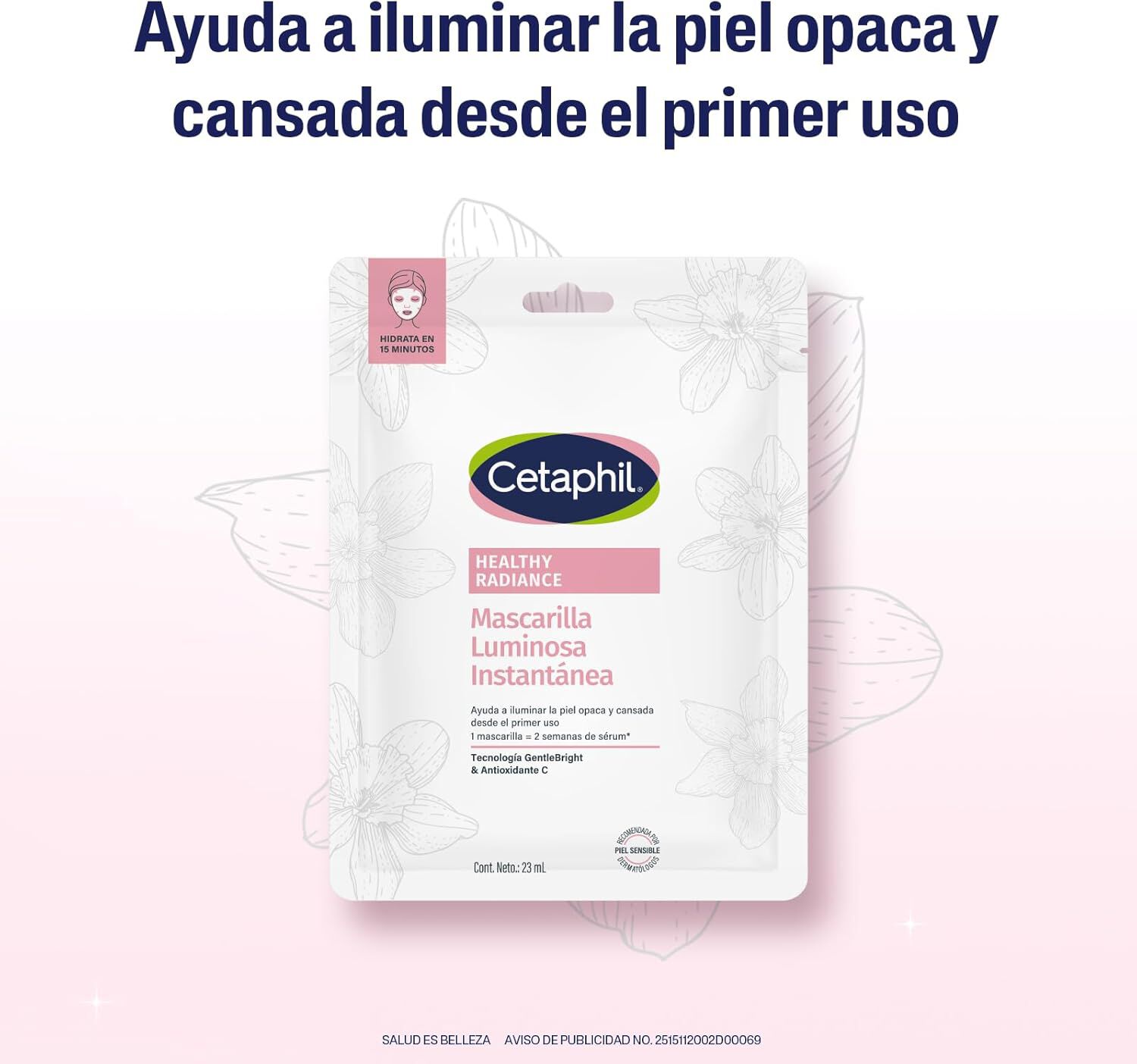 Healthy Radiance Mascarilla Luminosa Instant&aacute;nea