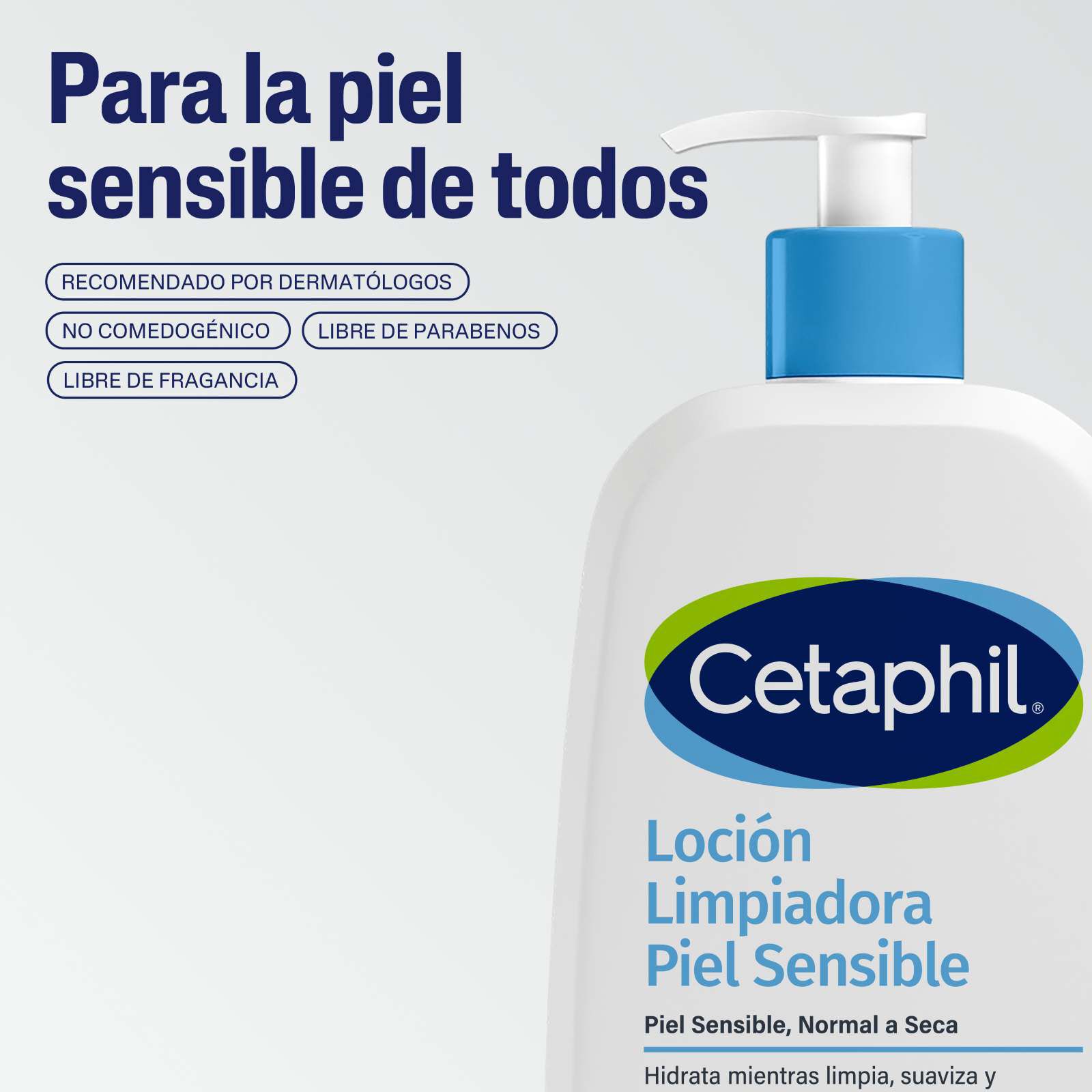 Loci&oacute;n Limpiadora Piel Sensible