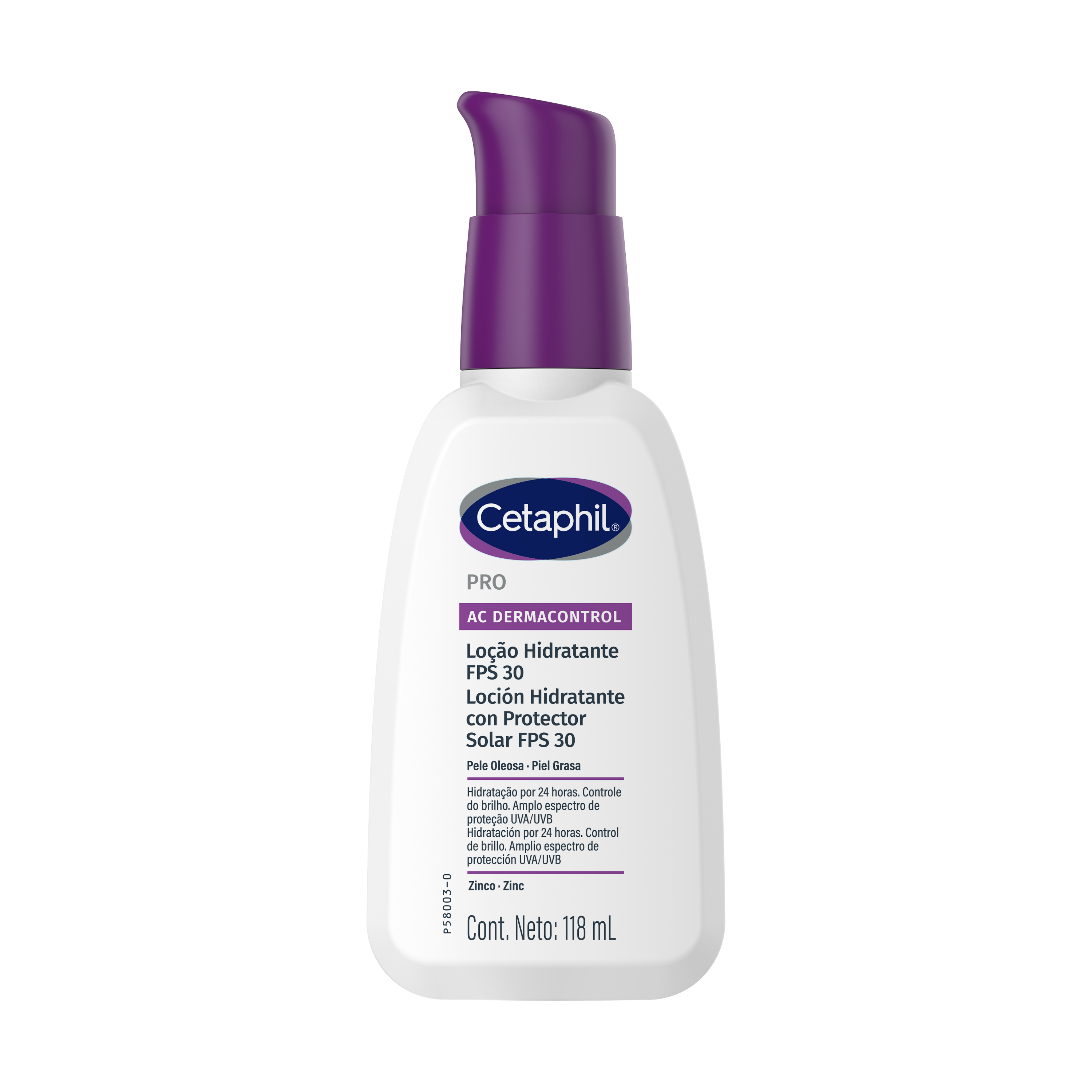PRO AC Dermacontrol Loci&oacute;n Hidratante Facial con FPS 30