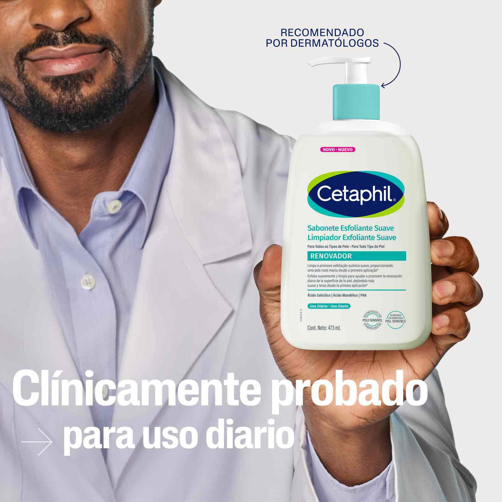 Limpiador Exfoliante Suave Renovador