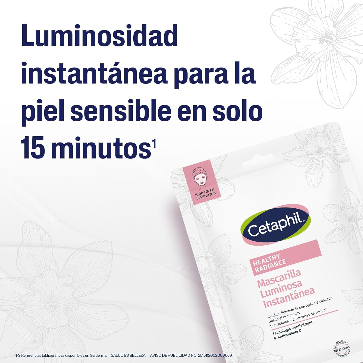 Healthy Radiance Mascarilla Luminosa Instant&aacute;nea